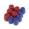 10Pcs/Set R134A Cap A/C Cap 13Mm & 16Mm Air Conditioning Service Ac System Charging Port Caps Low Side And High Side