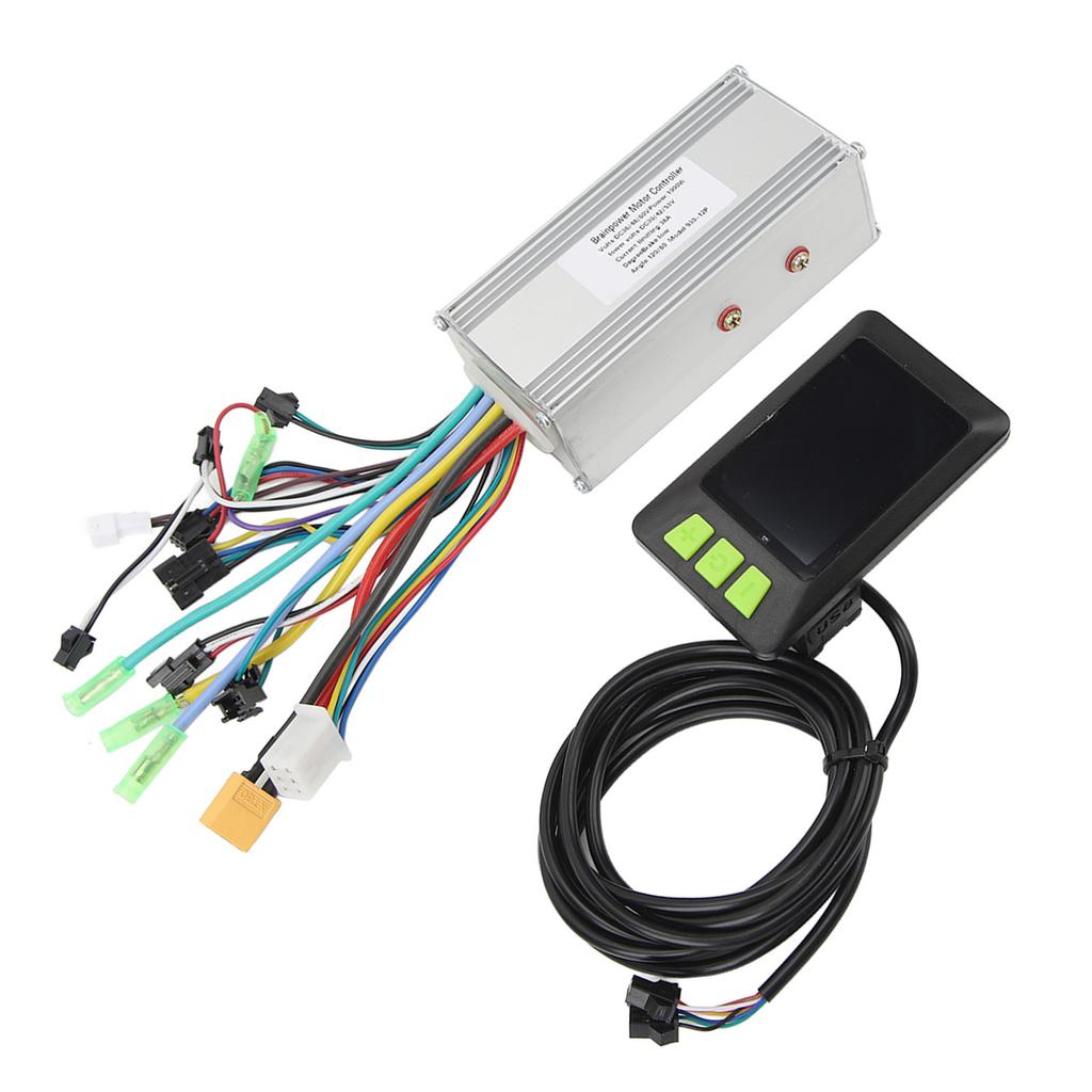 36V 48V 60V 1000W 38A 3 Mode Sine Wave Brushless Motor Controller 930 LCD Display Kit Electric Bike