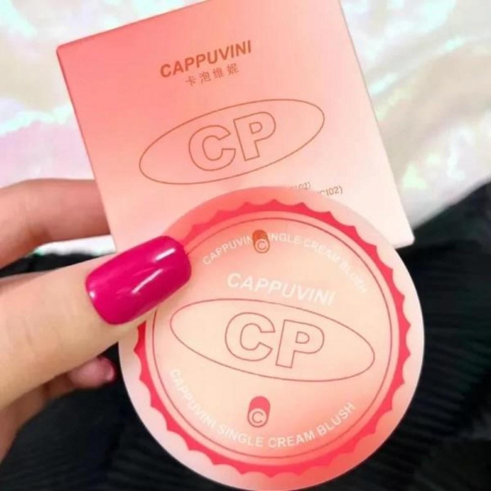 Matte Solid Blush Peach Pink Complexion Brightening Waterproof Blusher Face Mineral Pigment Powder Cosmetic Tools, 1 Piece