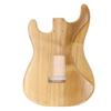 Asixxsix Unfinished Guitar Body, Walnut Wood Electric Guitar Body/Barrel Replacement Part, Unfinished Electric Guitar Body/Barrel, Blank Guitar Barrel