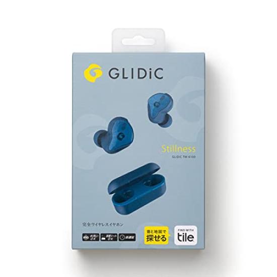 GLIDiC Wireless Earphones Bluetooth Function Type Superb Fit IPX5 Waterproof Standard Active Noise Canceling Rapid Charging Up To 35 Blue Width X