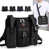 Travel Backpack Hiking Shoulder Bag Outdoor Casual Sling Crossbody Bag For Travel Rain Umbrella Water Bottle Holder
