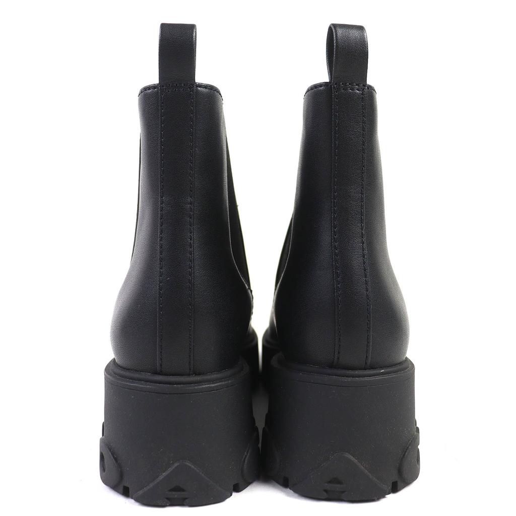 Отличные короткие ботинки COACH Lead Booties ботильоны с боковыми резинками черные 6.5 CM588 Б/У