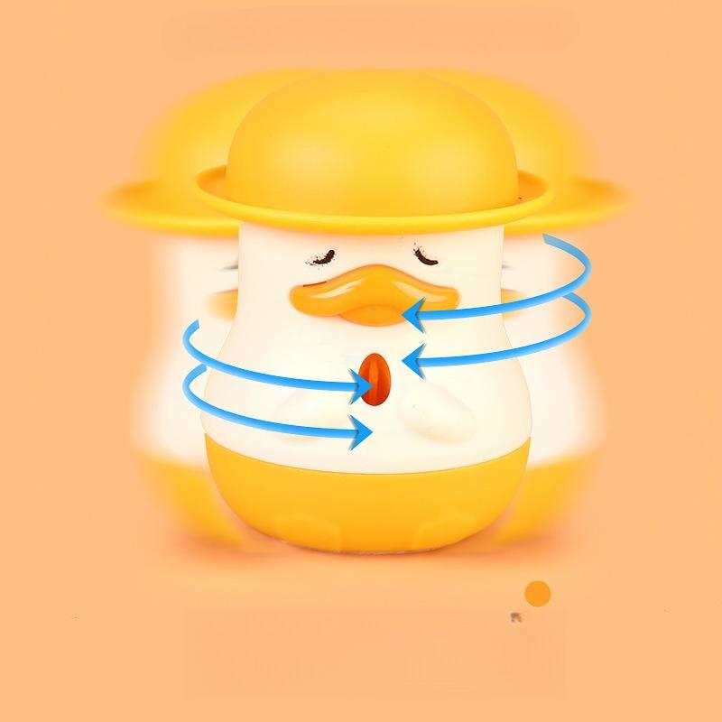 Игрушки для кошек Многофункциональная милая утка дразнилка для кошек длинная палка перо колокольчик саморазвлекающаяся для снятия скуки вращающаяся кошачья мята игрушки для домашних животных