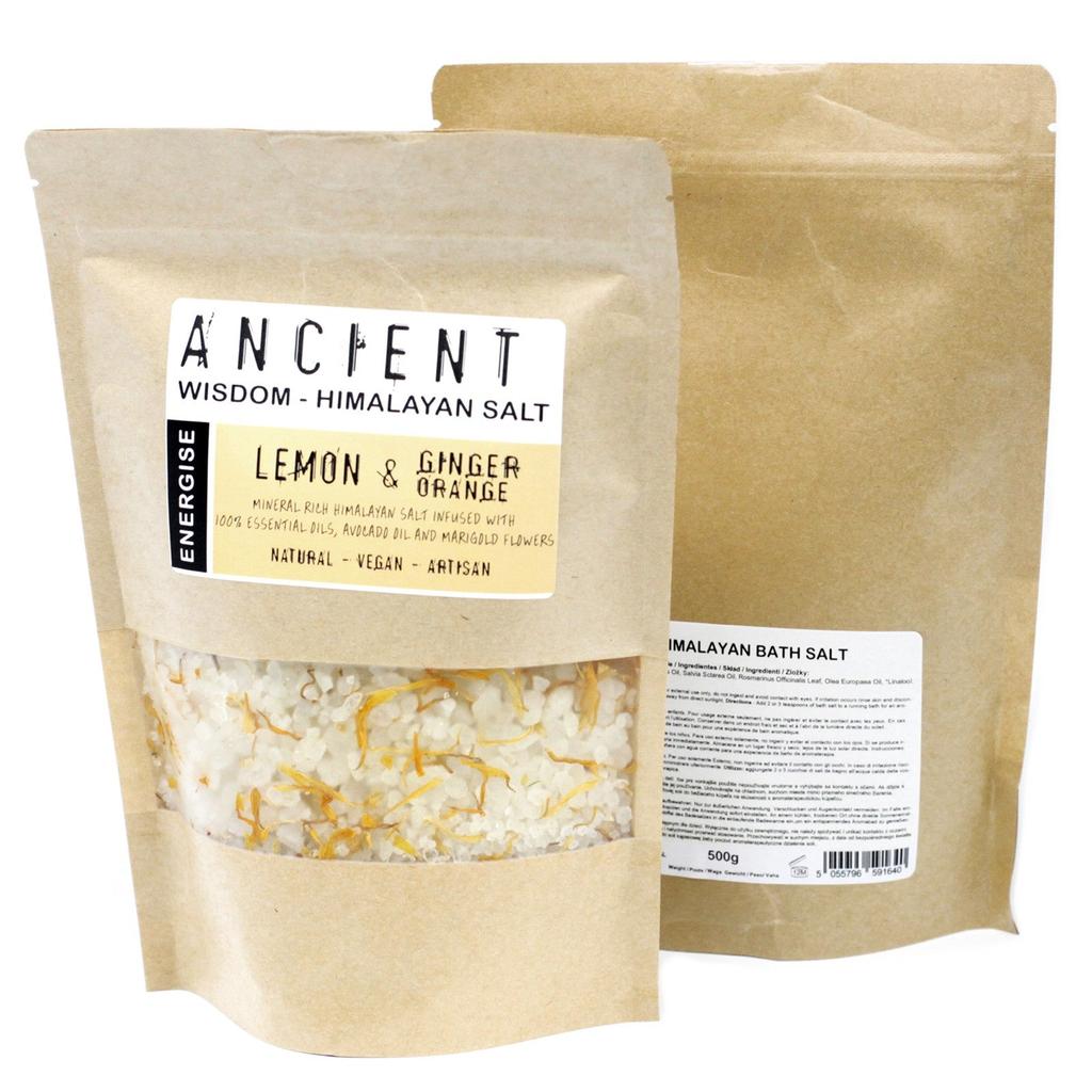Himalayan Bath Salt Blend Energise 500g