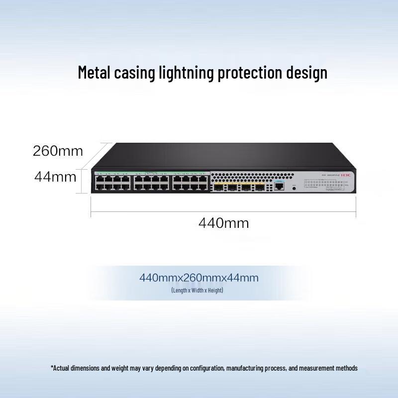 H3C S5000 Series 24-Port Gigabit Managed PoE Switch