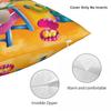 Diddl And Diddlina Pillow Case Cushion Cover Square Graphic Pillow Cover Retro Trendy Pillowcases For Chair Sofa Home Decoration