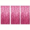 1/2/3pcs Pink Rain Curtain Sparkling Backdrop Party Background Decoration Photography Props Wedding Birthday Party Decorations
