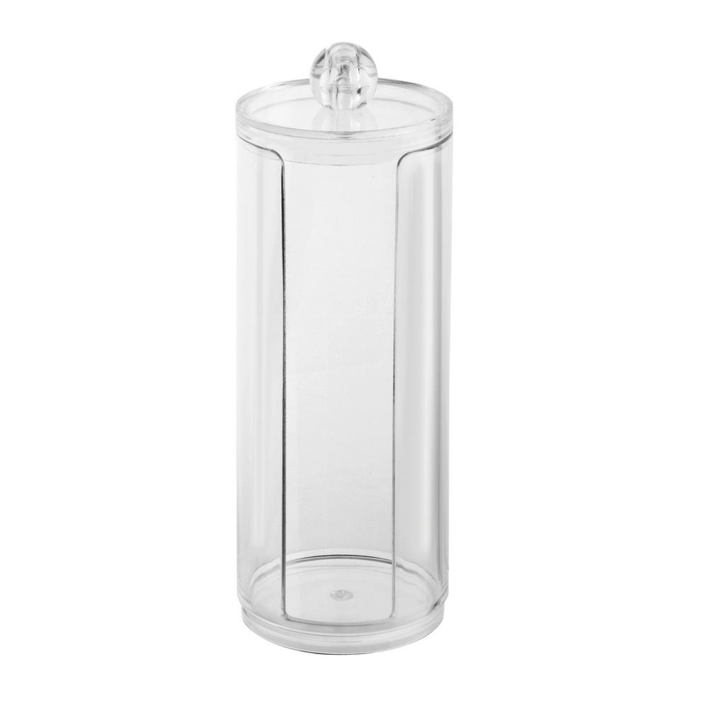 Косметический органайзер для ватных дисков, контейнер для ювелирных изделий, акриловый дорожный футляр для хранения косметики, многофункциональный ящик для хранения всякой всячины