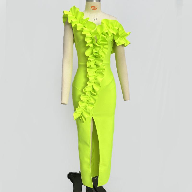 Annual Meeting Festive Bandage Evening Dress