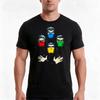 Mortal Kombat The Four Legendary Ninjas Tshirt Summer Casual Cotton Tee Oversized Streetwear Tops Vintage Graphic Print