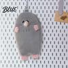 Cute Animal Stationery Pouch Cartoon Mole Pencil Case Plush Large Capacity Pen Pouch