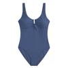 Womens/Ladies Florence Ribbed One Piece Swimsuit