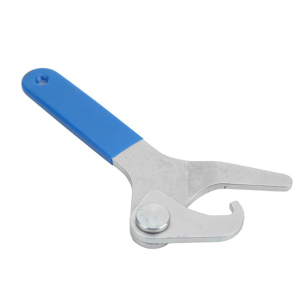 35mm-75mm Motorcycle Shock Spanner Wrench Blue Hooked Jaw Durable Shock Wrench Vehicle Tool