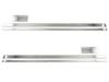 BRIGHTZ Finish Stainless Steel Plated Slide Rail Panels for NV350 Caravan E26 Compatible with and VW6E Ultra-Mirror (4-Piece Set) (Van) (CS4E26,