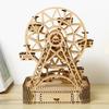 Cross-border New 3D Jigsaw Ferris Wheel Wooden Toys Educational Assembled Toys DIY Creative Ornaments