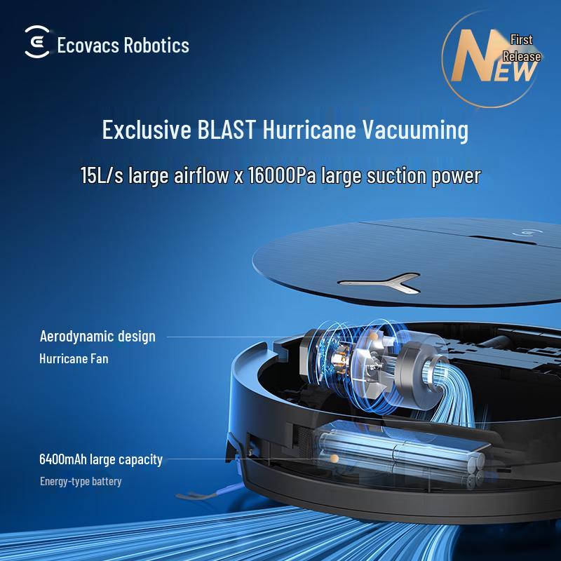 ECOVACS X9 Robot Vacuum and Mop with Active Wash