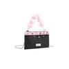 Gucci Стиль DIY Косметичка Диндуо холст черный роза сладкий сон, изысканный, сладкий, элегантный, девичий Черная роза сладкий сон