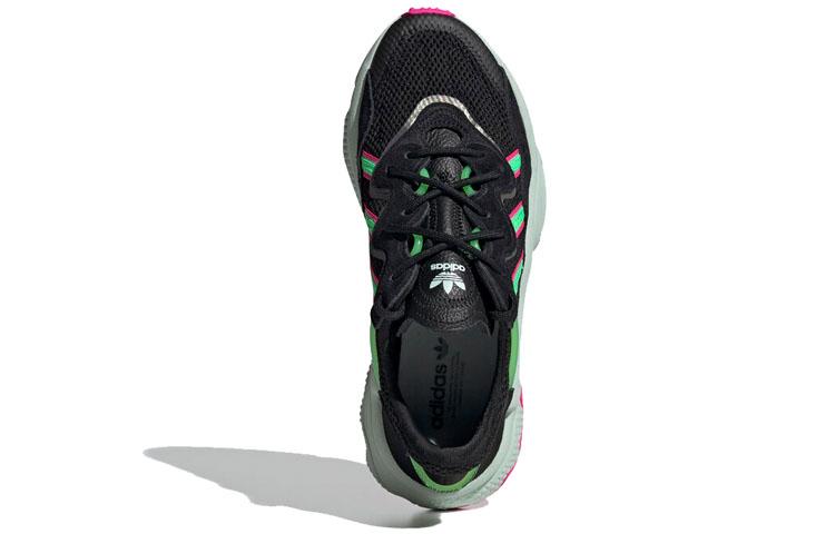 adidas Женские Ozweego 'Black Shock Lime Pink' Женские EE5714
