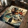 The Lord Of The Rings  Carpet Office Decorative Carpet For Living Room Bedroom Door Mat Floor Rug Computer Chair Area Rug