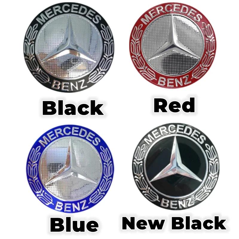 FCM5 52mm for Mercedes Benz W212 W205 W211 W213 W210 W220 W204 W202 W176 W246 GLA Car Steering Wheel Center Logo Emblem Alloy Sticker