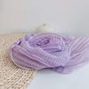 Colorful Lattice Scarf Women's Spring And Summer Breathable Linen Scarves