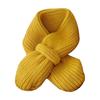 Baby Winter Scarf Knitted Thick Elastic Soft Solid Color Unisex Warm Cold Resistant Anti-shrink Neck Protection Children Neck Wrap