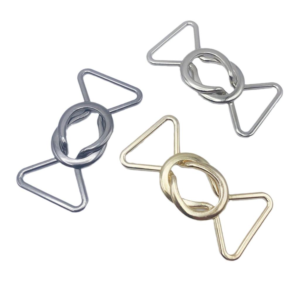 Минималистичная восьмисимвольная пряжка из металлического сплава для утягивания талии и аксессуары для подхватов штор