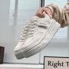 Белые кроссовки, женские роскошные модные спортивные кроссовки, теннисные женские кроссовки на толстой подошве, вулканизированная обувь, спортивная обувь