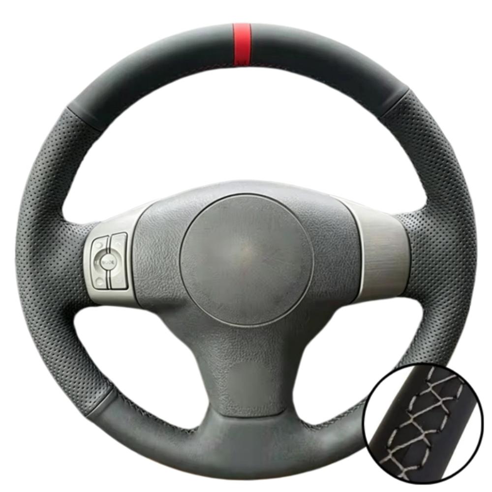 Car Accessories Hand Stitched Microfiber Leather RAV4 2006-2009 Scion XB 2008 Steering Wheel Cover For Toyota Yaris Vios