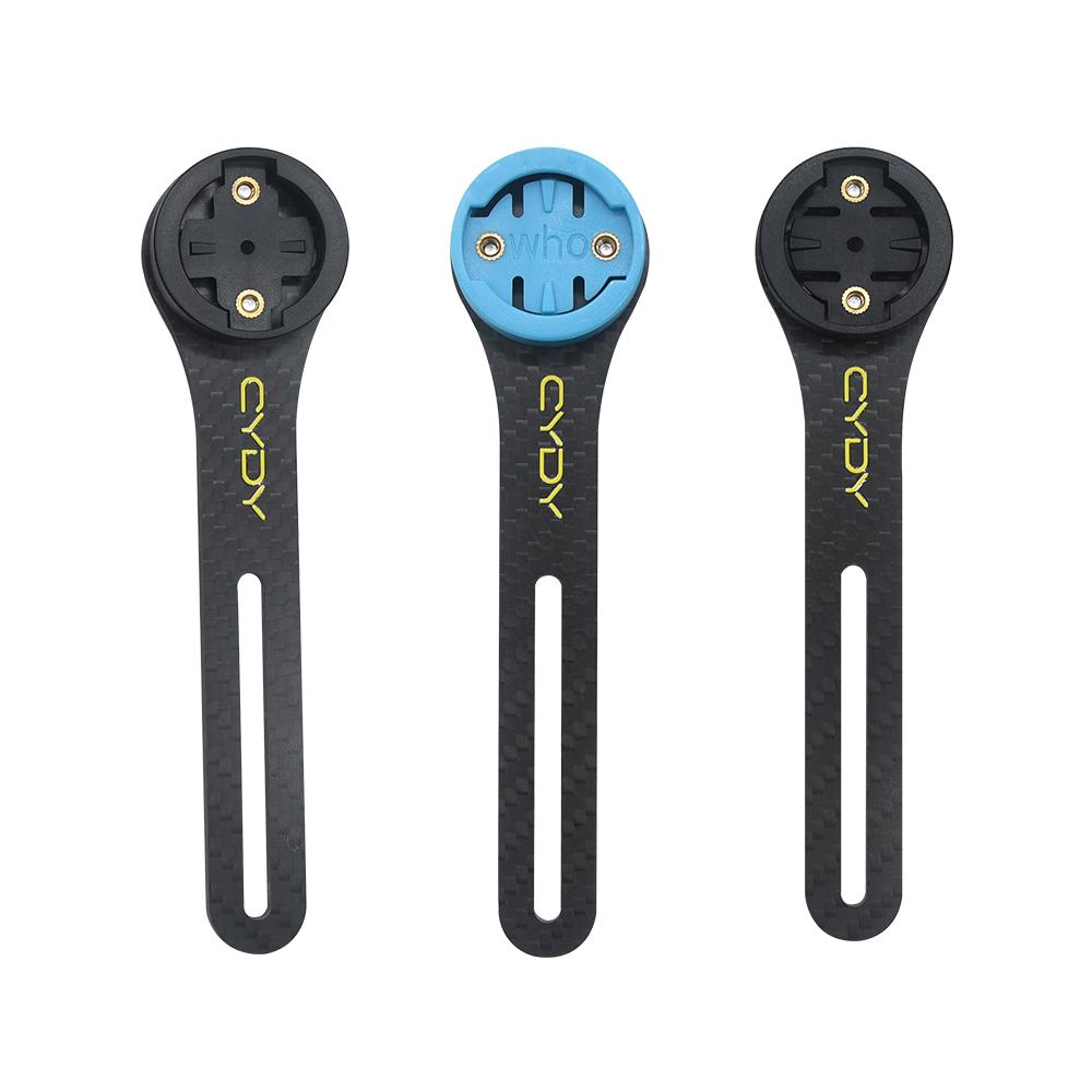 CYDY 3K Carbon Computer Edge130 200 Mount Holder Road Bike Handlebar Light Lamp Clip Camera Garmin Wahoo Bryton Rider420 Cycling 1