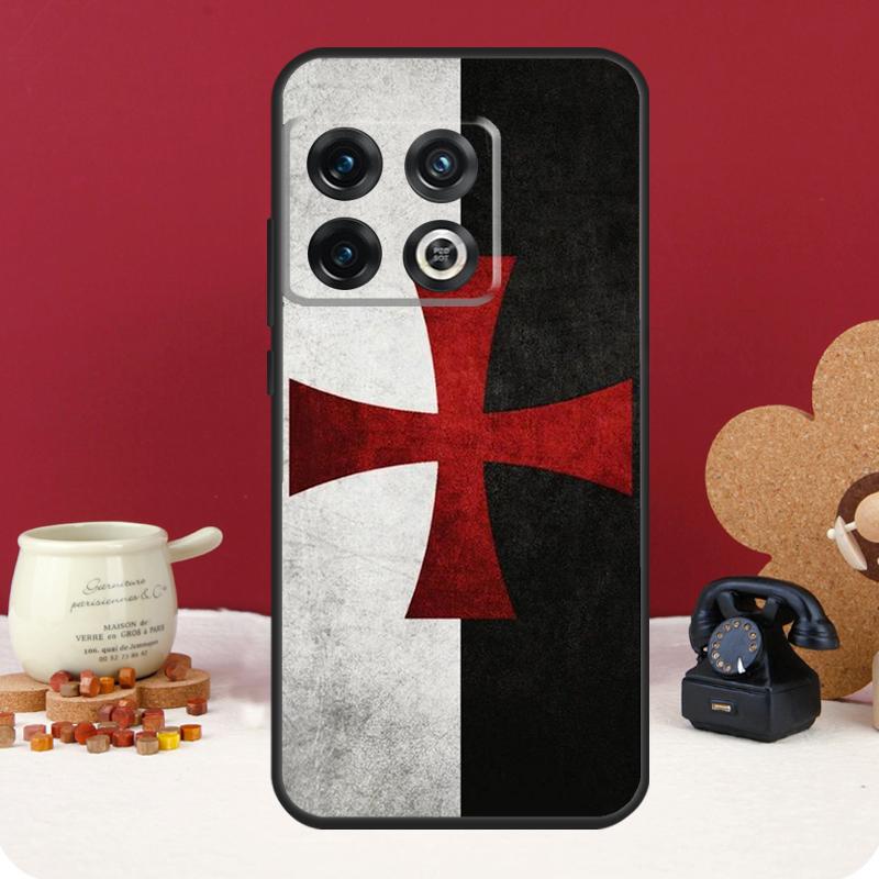 Knights Templar Cover For OnePlus 13R 13 12 12R 11 10 Pro 8T 10T OnePlus Nord 4 CE 2 3 Lite N10 N20 N30 Case