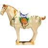 1pcs Trio-colored Glazed Pottery of the Tang Dynasty Ceramic Souvenirs Horse Craft Gifts Living Room Decoration Home Decorations