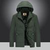 Men's Jacket Autumn New Men's Jacket Hooded Outdoor Casual Loose Breathable Coat