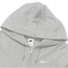Nike Solid Color Pocket Zip Hoodie Men Hoodie Grey 521574-063
