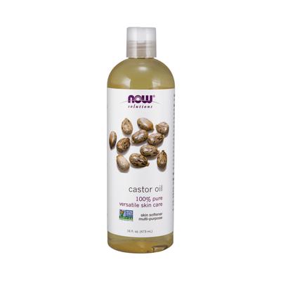 Now Foods Касторовое масло Pure, 473 мл, 1 шт.