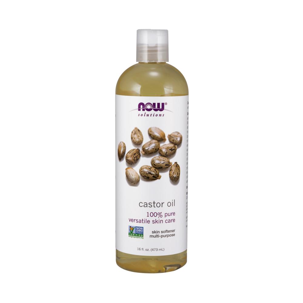 Now Foods Касторовое масло Pure, 473 мл, 1 шт.