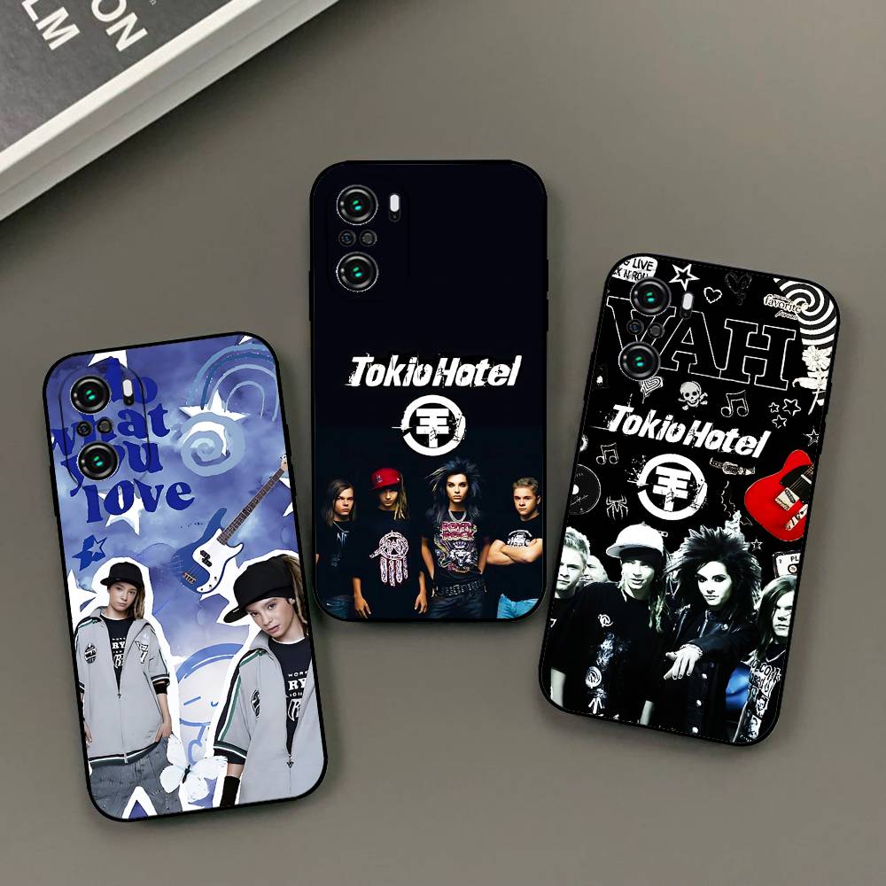 Чехол для телефона Rock A-tokio Hotel-S Черный Чехол для телефона Для Xiaomi 11 12 Redmi Note 11 5G 8T 9A 9 10T Note8Pro Note9 12S Ultra