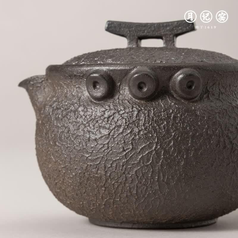 Ручной керамический чайник Абао, обожженный в дровяной печи