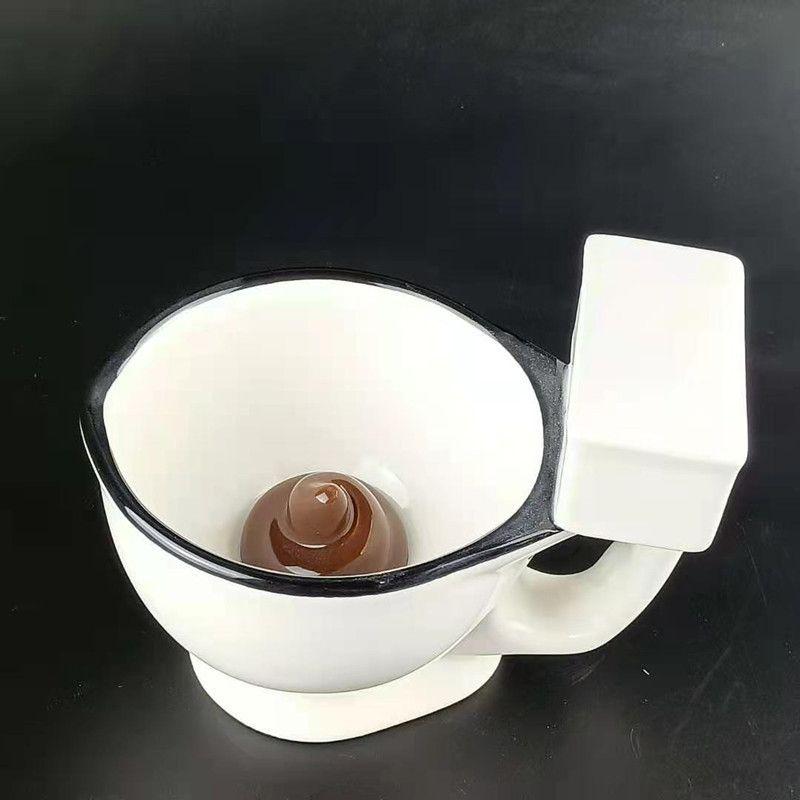 Набор для напитков / туалетная кружка с какашками