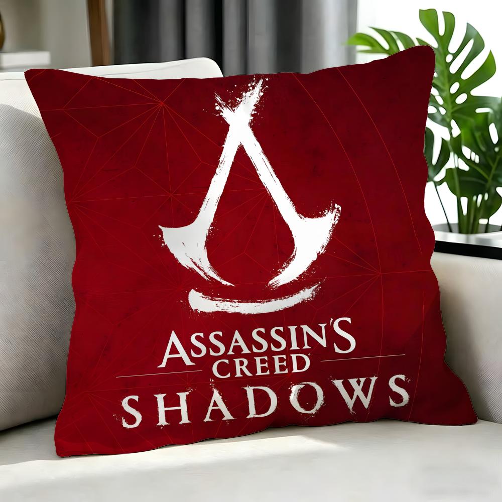 Игра Assassins Creed Shadows Наволочка Набор Наволочек Шт x x x Наволочка Декоративная Диван Домашний Декор