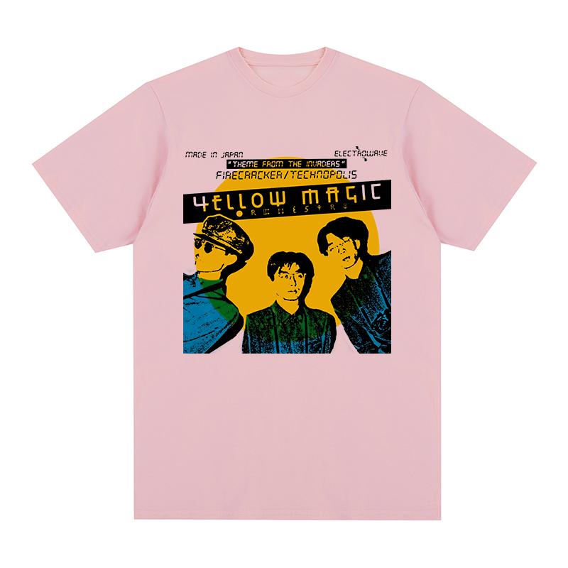 Yellow Magic Orchestra YMO Vintage tshirt Ryuichi Sakamoto Classic Cotton Unisex T shirt New TEE TSHIRT Women s tops