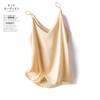 Women's V-neck Ice Silk Camisole Vest - Short Summer Outerwear & Innerwear 2025