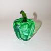 Desktop Decorative Figurine Transparent Persimmon Glass Ornament Mini Fruit Decor Decorative Glass Crystal Figurine For Home Tea