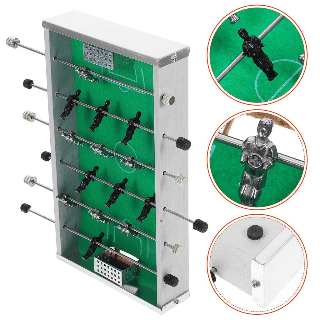 Mini Desktop Table Foosball Machine Foosball Game Interactive Soccer Game Portable Parentchild Fun Novelty Toy