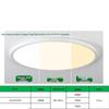 Li Shen Seamless Full Spectrum Eye-Care LED Ceiling Light