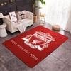 Never Walk Alone: Liverpool Fc Pride Area Rug Design for Living Rooms Decorate room Outdoor Game Room Anti-slip Rug Decorate Offices