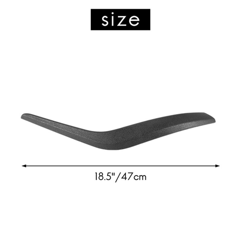A51K-2Pair Car Left/Right Inner Door Handle Cover For Bmw X1 E84 2010-2016 Black