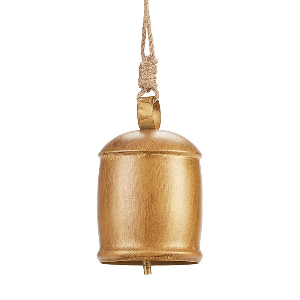DIY Christmas Decorative Bells Hanging Rope Bell Wind Chimes New Christmas Ornament Home Decor