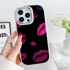 LZ19 Lips Kiss Art Soft Phone Case for Samsung S24 Ultra S23 Plus S21 FE A16 A54 A34 A05s A06 Infinix Hot 40 30i Lens Protection Shockproof Cover